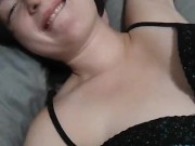 Amateur pregnant fucked hard and cum on belly